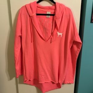 PINK oversized hoodie